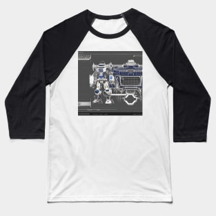 Mech Tech Series #3 - AI Generated Concept Character - Baseball T-Shirt